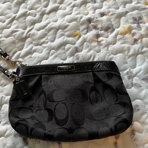 Coach Logo Wristlet